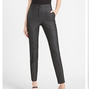 🌟NWT🌟 Express High Rise Ankle Seamed Gray Dress Pants